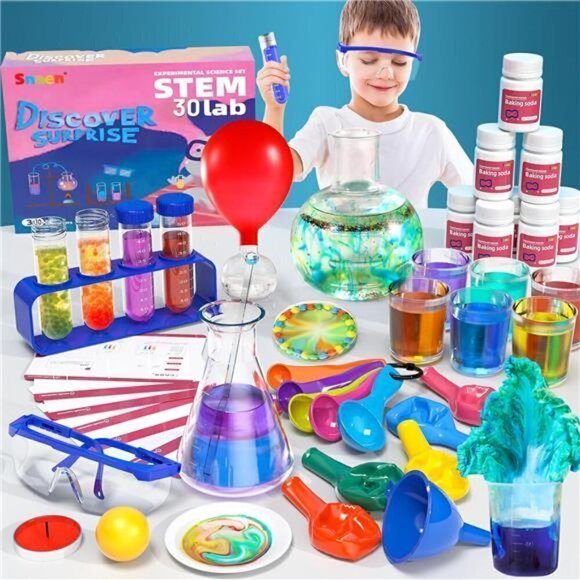 Science Kit 180+ Science Lab Experiments Educational Learning Scientific Tools - Picture 1 of 6